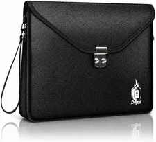 Fireproof Document Bag with Lock, 6400°F Large Fireproof Money Bag, 16.5 x 12.2