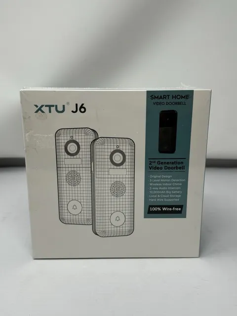 New XTU J6- WiFi Video Doorbell Camera, XTU Camera J6 Doorbell & Chime