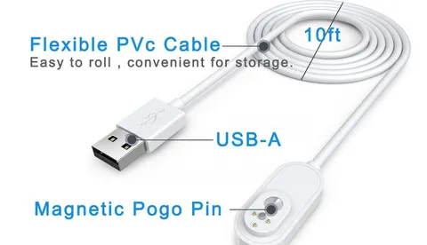Arlo Camera Charger 10FT 2 Pack Compatible with Arlo Pro 5S 2K, Pro 4, Pro 3