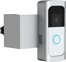 Doorbell Mount, Anti-Theft Camera Mount Color: Silver