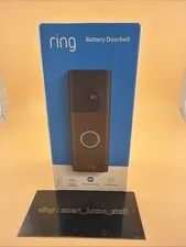 New Ring Battery Doorbell (2nd Gen), Retinal 2K wide-angle video Matte Mocha