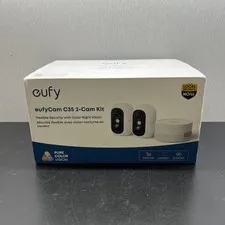 eufy  Security eufyCam C35 2-Cam Kit Wireless Outdoor and Indoor Night Vision
