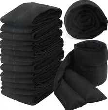 10 Pcs Water Activated Barrier for Flooding 5 FT X 7.8 Inch Absorbent Flood Barr