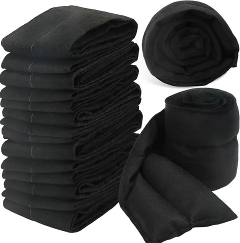 10 Pcs Water Activated Barrier for Flooding 5 FT X 7.8 Inch Absorbent Flood Barr