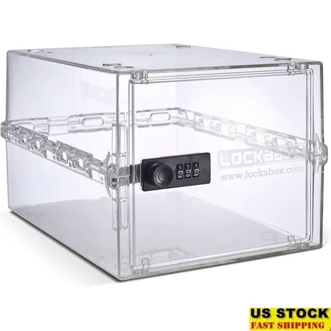 Premium Combination Lock Box Hygienic Storage Solution Fridge Medical Items Safe