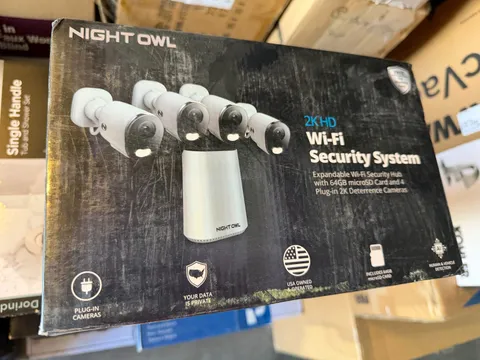 Night Owl 8-Channel 2K 64GB WiFi Recorder Security System FWR8-64GB-F44L