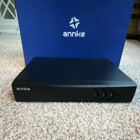 ANNKE DW41JW 4-Channel 1080p DVR 1TB HD HDMI USB BNC w/ AC Adapter and Mouse