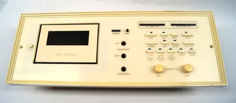 M&S Model MCT Music Systems Cassette Player Intercom Ivory Untested PoR E163