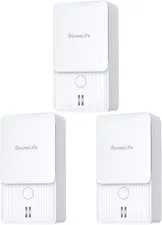 Water Leak Detectors 3 Pack, 100dB Adjustable Alarm, Leak and Drip Alerts for