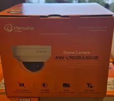 NEW Hanwha Vision 4MP Indoor/Outdoor Network Dome Camera ANV-L7012R