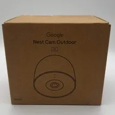 New Google Nest Cam Surveillance Camera 2nd gen Snow GA01317-US