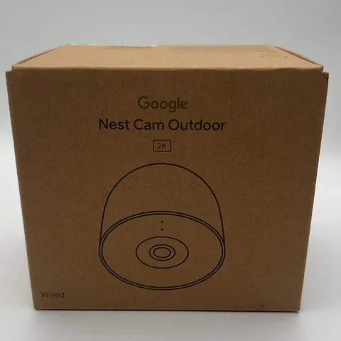 New Google Nest Cam Surveillance Camera 2nd gen Snow GA01317-US