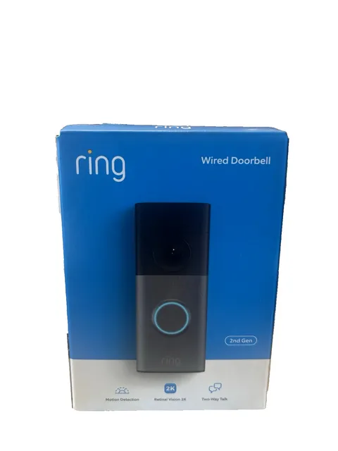 Ring Wired Doorbell 2nd Gen. NIB. FAST SHIPPING