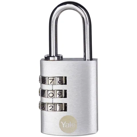 Yale Y151B/30/125/1 Lock 30mm Silver Safe Combination