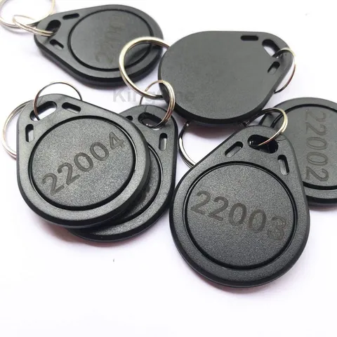 KINGONE 100pcs 26 bit Keyfobs Proximity Fob Works with Prox Key ISOProx 1346 ...