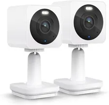 Cam OG 2-Pack Indoor/Outdoor Security Cameras with Color Night Vision