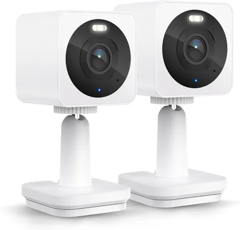 Cam OG 2-Pack Indoor/Outdoor Security Cameras with Color Night Vision