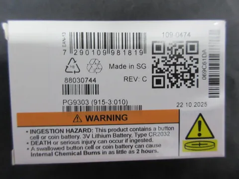 Window or Door Sensor w Battery: PG9303 (915-3:010), MIB