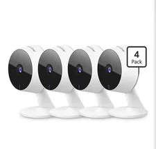LaView F1 Pro 4-Pack 1080P Wi-Fi Indoor IP Cameras Night Vision Motion 2-Way