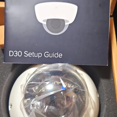 D30 IP/Network Dome Security Camera White 1080p Night Vision 2-Way Audio