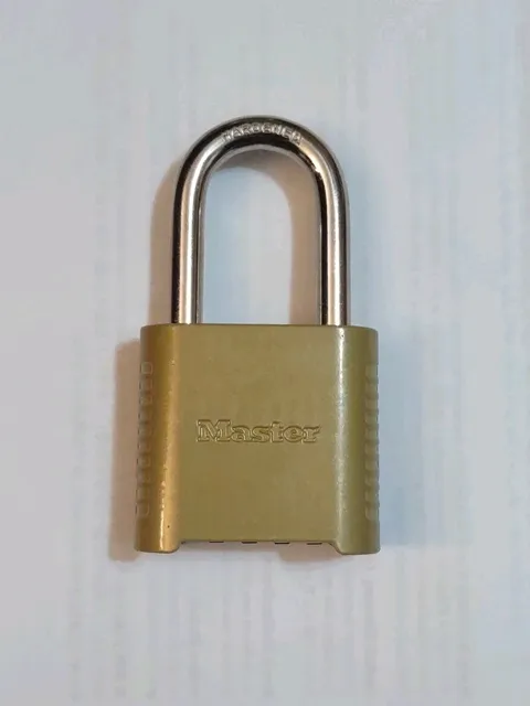 Master Lock Padlock 2In Steel Resettable Combination 1Pk