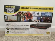 DISCONTINUED Night Owl 8 Channel D1 Digital Video Recorder, LTE-DVR8, New In Box