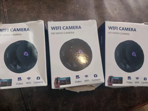 3 New Wifi Hd Cameras