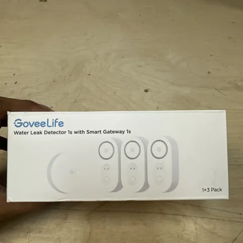 GoveeLife Smart Water Leak Detector 1s 1+3 Pack- Opened