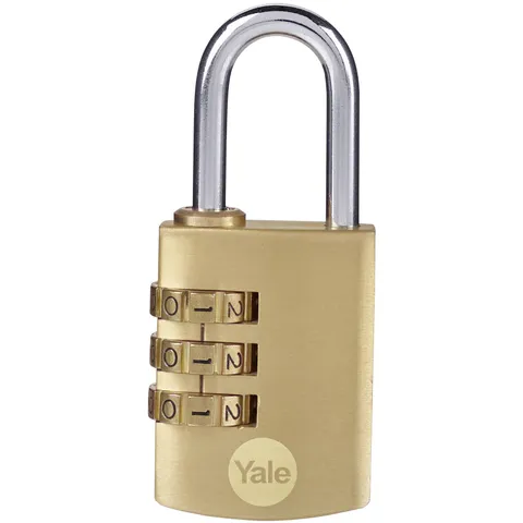 Yale Y150B/22/120/2 22mm Combination Lock 2 Piece Safe Metallic 4-Digit