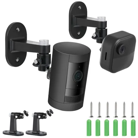 2Pack Camera Wall Mount Bracket for Ring Stick Up Cam Ring Outdoor Cam Plus I...