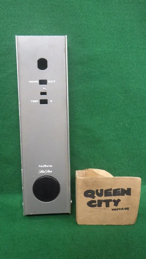 Vintage Nutone Solid State Alarm/Security/Intercom Panel Only/No Contents