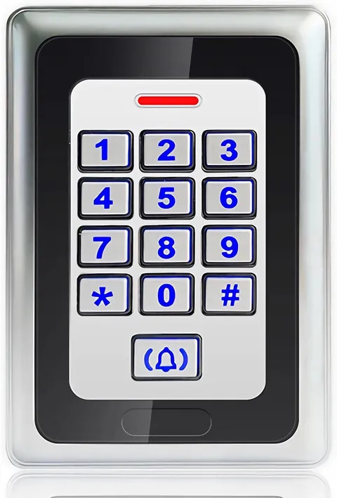 Security Access Control Keypad,RFID Keypad,Door Access Control,Metal Stand-Al...