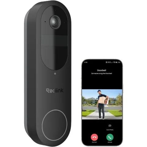 Wireless 2K Battery Video Doorbell Camera, 150°x150° Head-to-Toe View, 2.4/5 GHz