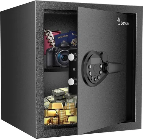 Caja Fuerte Grandes Cajas Fuertes Digitales De Seguridad Contra Fuego Dinero NEW
