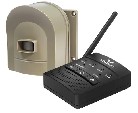 1/2 Mile Hosmart Driveway Alarm Wireless Sensor System & Driveway Sensor Alert