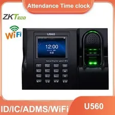 ZKTeco U560 ID/IC/ADMS/WIFI Software Webserver Records Employee Time Attendance