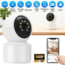 1080P HD Wireless Security Camera Indoor Home CCTV Baby Dog Pet WIFI Monitor