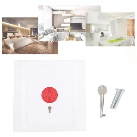 ｀250V Wired Emergency Panic Alarm Button Intelligent Door Access Property Swi