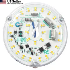 Ledytech 4 inch LED Retrofit Light Kit for Ceiling Fan 3CCT 3000K 4500K 6000K