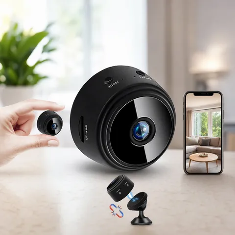 Mini Wireless Camera WiFi Home Security Night Vision HD 1080P DVR