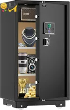 7.2CF Large Security Safe Box Digital Combination Lock Separate Inner Drawer Box