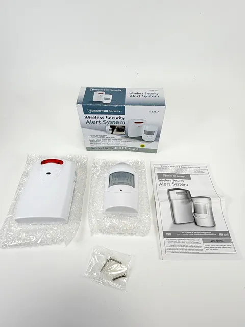 Bunker Hill Wireless Security Alert System Item 62447 New Open Box 400ft Range