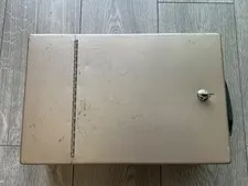 Vintage Rockaway Lock Box Chest with Key