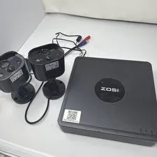 Zosi Network Digital Video Recorder  8-Channel DVR ZR08MN W/ 1TB SSD + 2 Camera