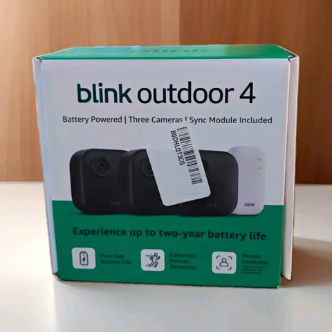 Brand New Blink Outdoor 4 Wireless Battery Outdoor 3-Cam System
