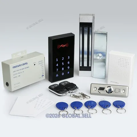 Remote Controlled RFID Door Lock Access Control System With 180kg Magnetic Lock