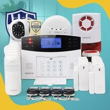 HOMSECUR APP Controlled Wireless &wired WIFI 4G SMS Autodial Burglar Alarm Syste