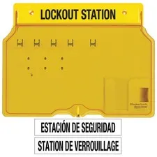 MASTER LOCK 1482B Lockout Station,Unfilled,12-1/4 In H 2CJK3