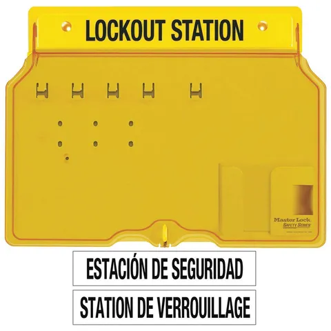 MASTER LOCK 1482B Lockout Station,Unfilled,12-1/4 In H 2CJK3