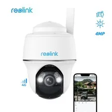 Reolink Go PT Plus 4G LTE 5MP Mobile Security Camera Solar Smart AI Detection